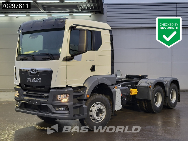 MAN TGS 33.440 6X4 NEW! TN Manual Full-Steel Big-Axle Drumbrakes Euro 2 - Tractor: foto 1 MAN TGS 33.440 6X4 NEW! TN Manual Full-Steel Big-Axle Drumbrakes Euro 2 - Tractor: foto 1