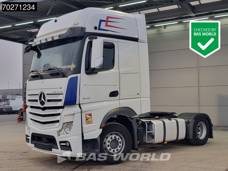 Mercedes-Benz Actros 1842 4X2 GigaSpace 2x Tanks Standklima - Tractor: foto 1 Mercedes-Benz Actros 1842 4X2 GigaSpace 2x Tanks Standklima - Tractor: foto 1