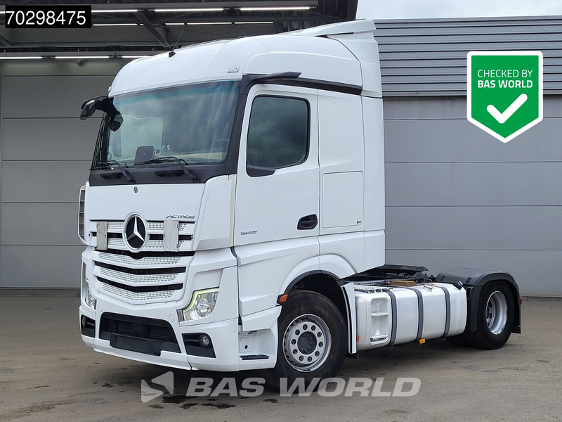 Mercedes-Benz Actros 1845 4X2 StreamSpace 2xTanks MirrorCam Standklima Euro 6 - Tractor: foto 1 Mercedes-Benz Actros 1845 4X2 StreamSpace 2xTanks MirrorCam Standklima Euro 6 - Tractor: foto 1
