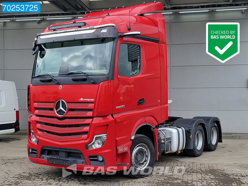Tractor Mercedes-Benz Actros 2663 6X4 StreamSpace 2x Tanks Navi Xenon: foto 1