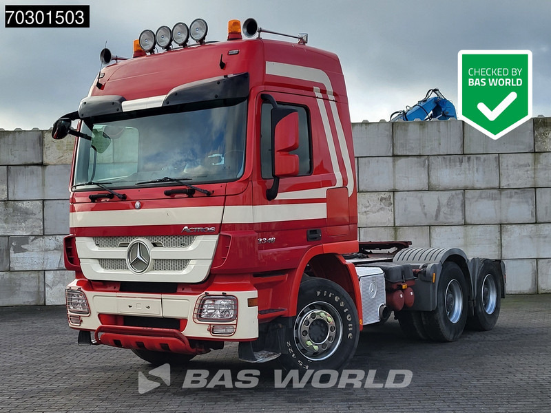 Mercedes-Benz Actros 3346 6X4 MP3! Full-Steel Big-Axle Hydraulik - Tractor: foto 1 Mercedes-Benz Actros 3346 6X4 MP3! Full-Steel Big-Axle Hydraulik - Tractor: foto 1