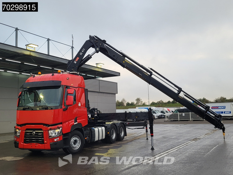 Renault T 520 6X4 Hiab 477E-7 HIDUO Crane Kran Big-Axle Euro 6 - Tractor: foto 5 Renault T 520 6X4 Hiab 477E-7 HIDUO Crane Kran Big-Axle Euro 6 - Tractor: foto 5