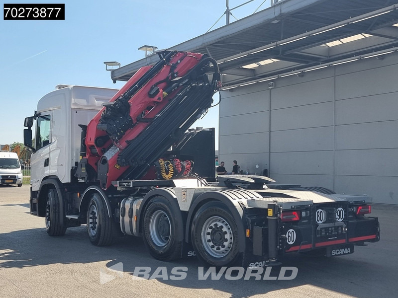 Tractor Scania G500 8X2 Retarder Liftachse Palfinger Kran PK 58.002 TEC F + JIB: foto 10