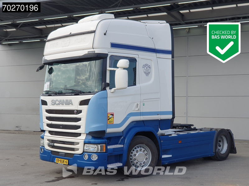 Tractor Scania R410 4X2 NL-Truck Retarder Standklima 2x Tanks: foto 1