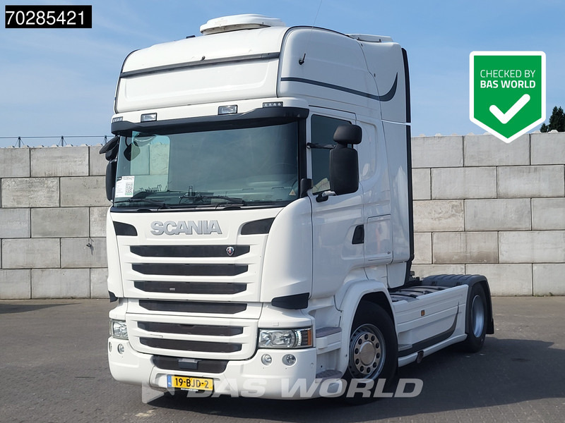 Scania R410 R 4X2 NL-Truck 2xTanks Standklima Xenon Navi Euro 6 - Tractor: foto 1 Scania R410 R 4X2 NL-Truck 2xTanks Standklima Xenon Navi Euro 6 - Tractor: foto 1