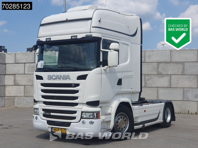Scania R450 R 4X2 NL-Truck 2x Tanks Standklima Navi Xenon - Tractor: foto 1 Scania R450 R 4X2 NL-Truck 2x Tanks Standklima Navi Xenon - Tractor: foto 1