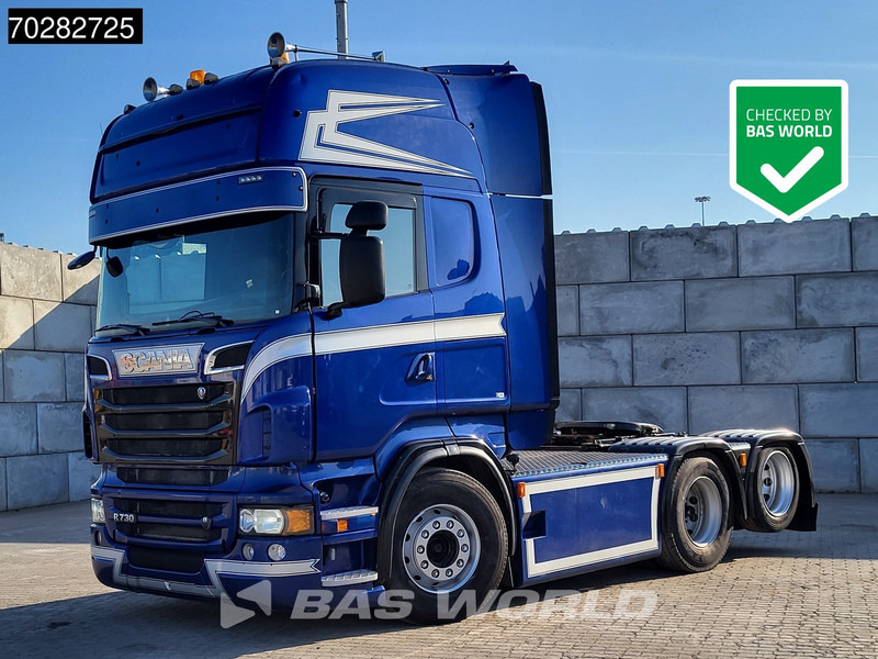 Scania R730 R 6X2 Open Exhaust! Retarder Full-Air Hydraulik Liftachse Euro 5 - Tractor: foto 1 Scania R730 R 6X2 Open Exhaust! Retarder Full-Air Hydraulik Liftachse Euro 5 - Tractor: foto 1