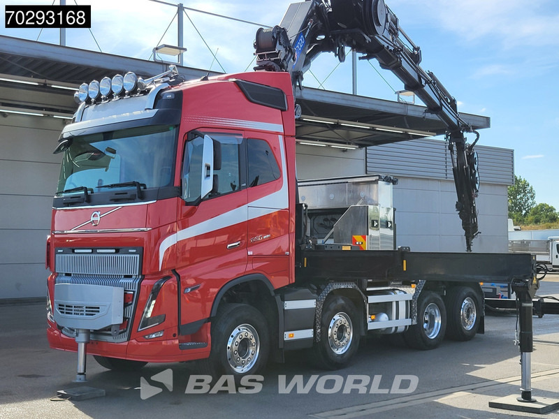 Volvo FH16 650 FH16 8X2 Tractorhead HMF 7020K-RCS Crane + Fly-Jib Lift+Steering Axle Navi ACC - Tractor: foto 5 Volvo FH16 650 FH16 8X2 Tractorhead HMF 7020K-RCS Crane + Fly-Jib Lift+Steering Axle Navi ACC - Tractor: foto 5