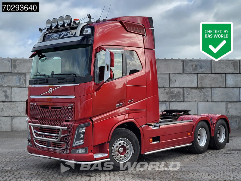 Volvo FH16 750 6X4 Retarder VEB+ Full-Air Liftachse Workremote Euro 6 - Tractor: foto 1 Volvo FH16 750 6X4 Retarder VEB+ Full-Air Liftachse Workremote Euro 6 - Tractor: foto 1