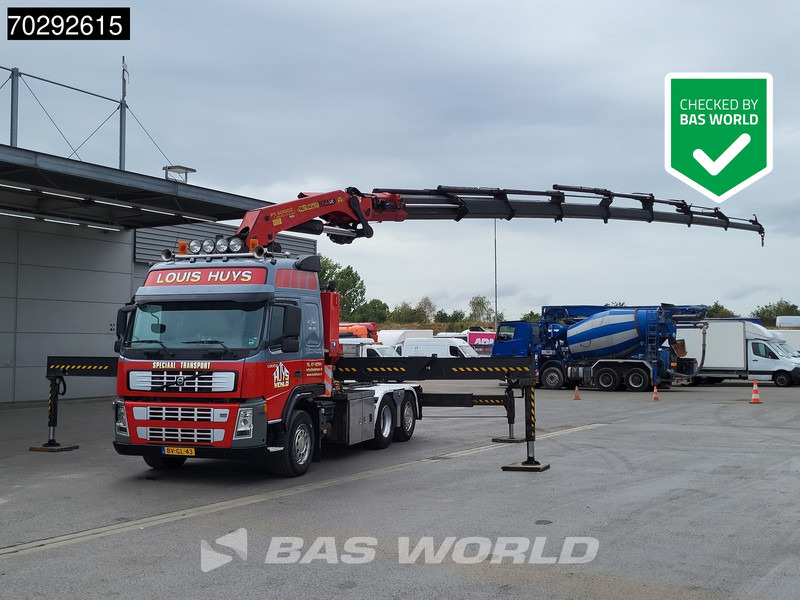 Volvo FM 440 FM 6X2 NL-Truck Palfinger PK60.002 Crane Kran 10x Extensions Lift+Steering Axle - Tractor: foto 1 Volvo FM 440 FM 6X2 NL-Truck Palfinger PK60.002 Crane Kran 10x Extensions Lift+Steering Axle - Tractor: foto 1