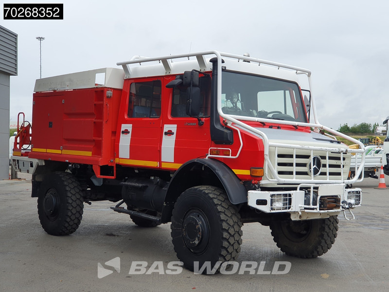 Unimog U5000 4X4 Camiva FIRE TRUCK SUPERSTRUCTURE NOT WORKING Automatic - Carro de bombeiro: foto 3 Unimog U5000 4X4 Camiva FIRE TRUCK SUPERSTRUCTURE NOT WORKING Automatic - Carro de bombeiro: foto 3