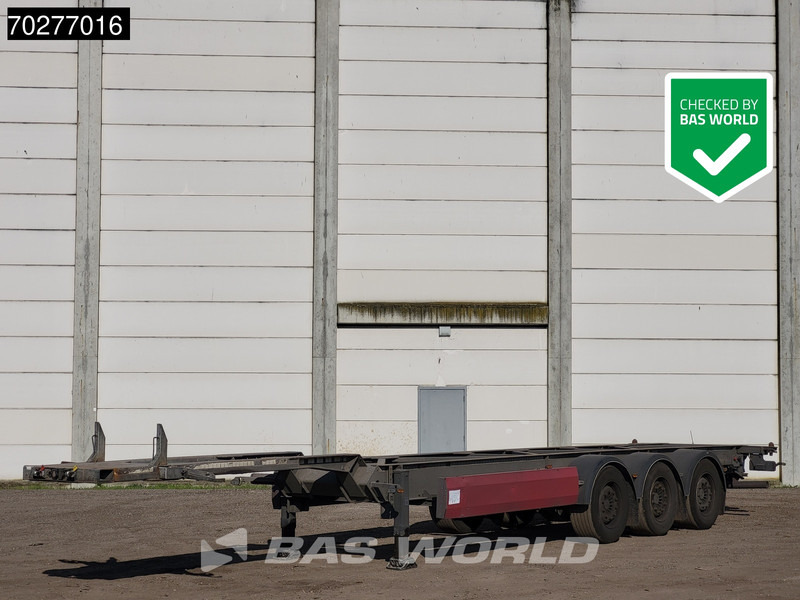 Van Hool 3 axles 40 FT. - Semi-reboque transportador de contêineres/ Caixa móvel: foto 1 Van Hool 3 axles 40 FT. - Semi-reboque transportador de contêineres/ Caixa móvel: foto 1
