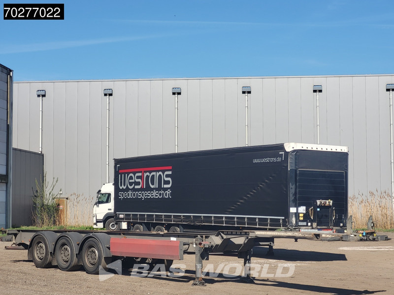 Van Hool 3 axles - Semi-reboque transportador de contêineres/ Caixa móvel: foto 2 Van Hool 3 axles - Semi-reboque transportador de contêineres/ Caixa móvel: foto 2