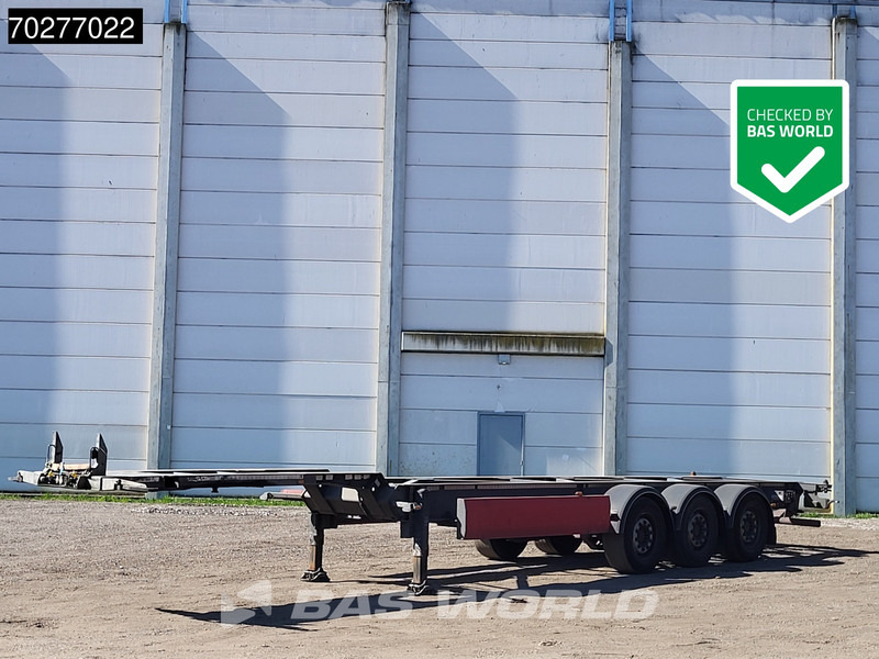 Van Hool 3 axles - Semi-reboque transportador de contêineres/ Caixa móvel: foto 1 Van Hool 3 axles - Semi-reboque transportador de contêineres/ Caixa móvel: foto 1