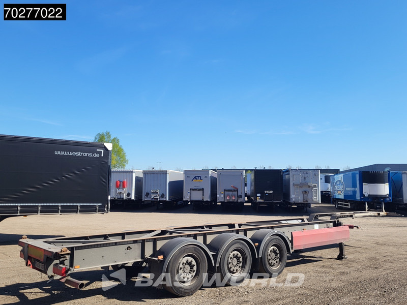 Van Hool 3 axles - Semi-reboque transportador de contêineres/ Caixa móvel: foto 3 Van Hool 3 axles - Semi-reboque transportador de contêineres/ Caixa móvel: foto 3