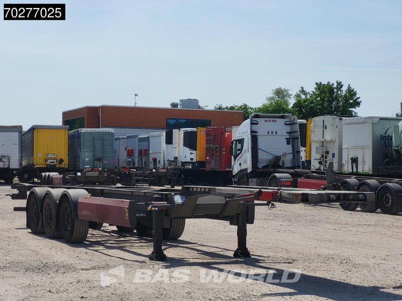 Van Hool 3 axles - Semi-reboque transportador de contêineres/ Caixa móvel: foto 5 Van Hool 3 axles - Semi-reboque transportador de contêineres/ Caixa móvel: foto 5