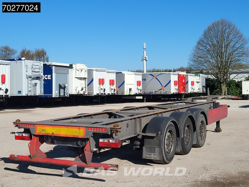 Van Hool 3 axles - Semi-reboque transportador de contêineres/ Caixa móvel: foto 5 Van Hool 3 axles - Semi-reboque transportador de contêineres/ Caixa móvel: foto 5