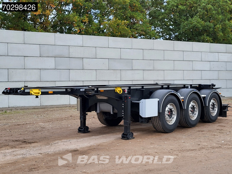 Van Hool FS3444-10 AK u2 3 axles ADR Liftachse 20ft - Semi-reboque transportador de contêineres/ Caixa móvel: foto 2 Van Hool FS3444-10 AK u2 3 axles ADR Liftachse 20ft - Semi-reboque transportador de contêineres/ Caixa móvel: foto 2