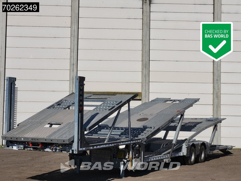 Vega 2 Axle Semi Trailer 2 axles NEW Truck autotransport BPW Lenkachse - Semi-reboque transporte de veículos: foto 1 Vega 2 Axle Semi Trailer 2 axles NEW Truck autotransport BPW Lenkachse - Semi-reboque transporte de veículos: foto 1