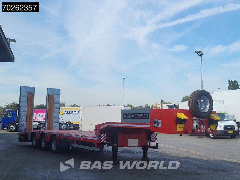 Vega Lowbed 2 axles NEW Hydr. Ramps. Lift+Steering Axle - Semi-reboque baixa: foto 5 Vega Lowbed 2 axles NEW Hydr. Ramps. Lift+Steering Axle - Semi-reboque baixa: foto 5