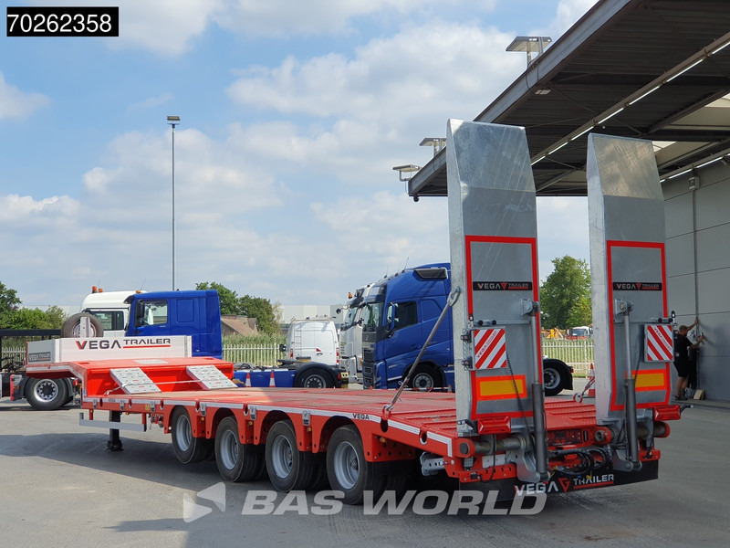 Vega STANDARD LOWBED 2 axles Lift + 2xLenkachse Hydraulic Ramps - Semi-reboque baixa: foto 2 Vega STANDARD LOWBED 2 axles Lift + 2xLenkachse Hydraulic Ramps - Semi-reboque baixa: foto 2