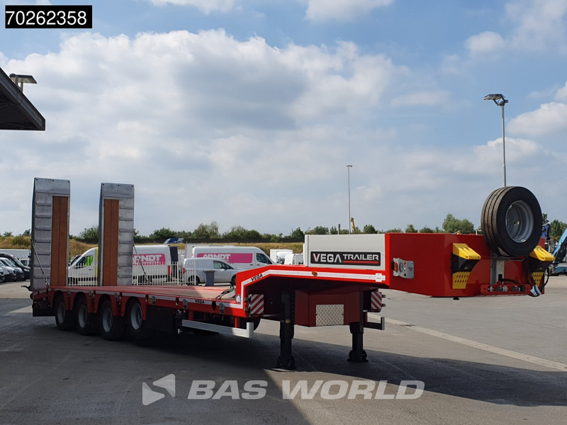 Vega STANDARD LOWBED 2 axles Lift + 2xLenkachse Hydraulic Ramps - Semi-reboque baixa: foto 3 Vega STANDARD LOWBED 2 axles Lift + 2xLenkachse Hydraulic Ramps - Semi-reboque baixa: foto 3