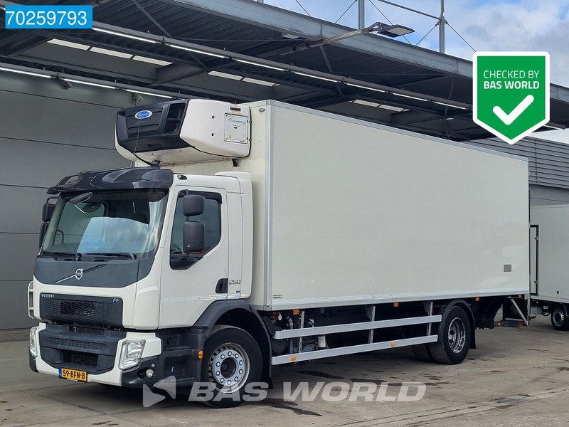 Volvo FE 250 4X2 19.5t NL-Truck Carrier Supra 1250 MT Ladebordwand Euro 6 - Camião frigorífico: foto 1 Volvo FE 250 4X2 19.5t NL-Truck Carrier Supra 1250 MT Ladebordwand Euro 6 - Camião frigorífico: foto 1