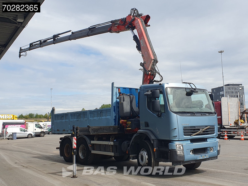 Volvo FE 280 904 6X4 Fassi F215/235AXP26 Crane 10m3 tipper Big-Axle Manual Euro 4 - Camião basculante, Camião grua: foto 3 Volvo FE 280 904 6X4 Fassi F215/235AXP26 Crane 10m3 tipper Big-Axle Manual Euro 4 - Camião basculante, Camião grua: foto 3