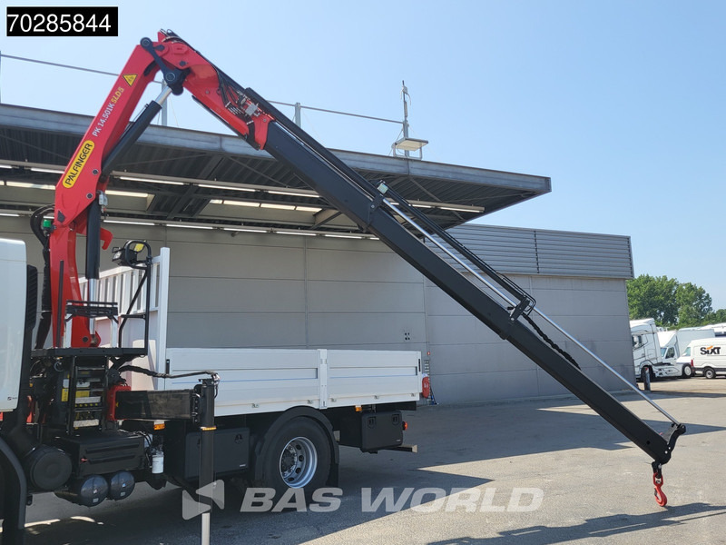 Camião de caixa aberta/ Plataforma, Camião grua novo Volvo FE 320 4X2 NEW! Palfinger PK14.501K SLD5 Remote Crane Kran Euro 6: foto 7