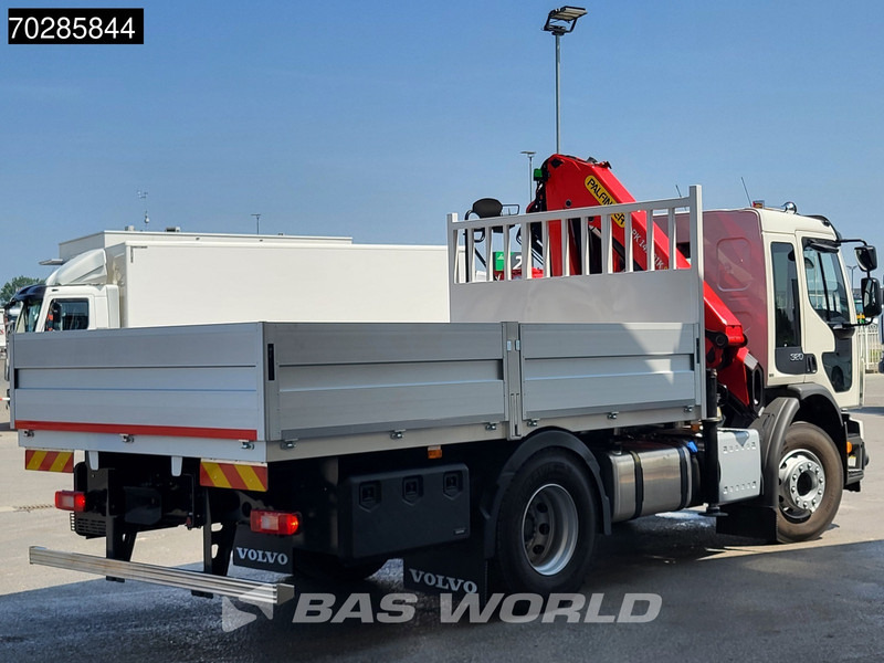Camião de caixa aberta/ Plataforma, Camião grua novo Volvo FE 320 4X2 NEW! Palfinger PK14.501K SLD5 Remote Crane Kran Euro 6: foto 12