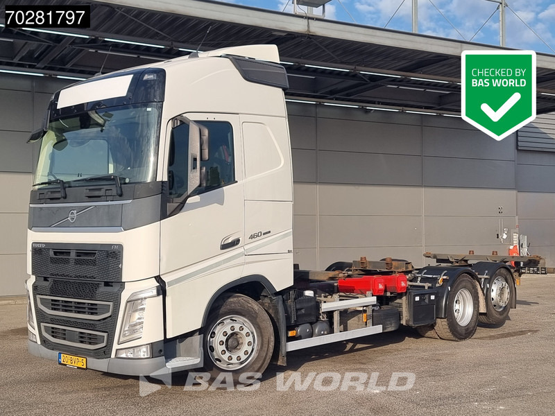 Volvo FH 460 6X2 NL-Truck BDF ACC Liftasche VEB+ Euro 6 - Camião transportador de contêineres/ Caixa móvel: foto 1 Volvo FH 460 6X2 NL-Truck BDF ACC Liftasche VEB+ Euro 6 - Camião transportador de contêineres/ Caixa móvel: foto 1