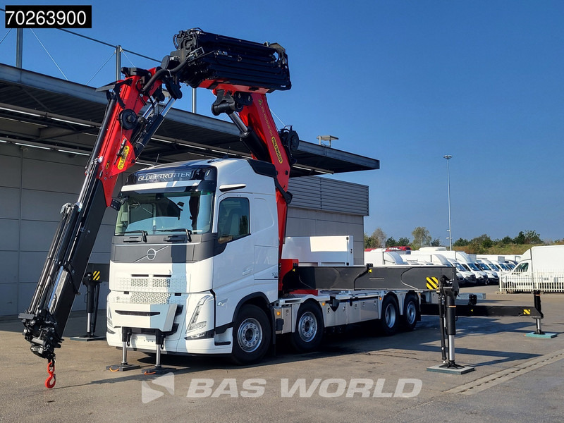 Volvo FH 500 8X2 Palfinger PK110002 SH Crane + Fly-Jib Winch VEB+ Euro 6 - Camião de caixa aberta/ Plataforma, Camião grua: foto 5 Volvo FH 500 8X2 Palfinger PK110002 SH Crane + Fly-Jib Winch VEB+ Euro 6 - Camião de caixa aberta/ Plataforma, Camião grua: foto 5