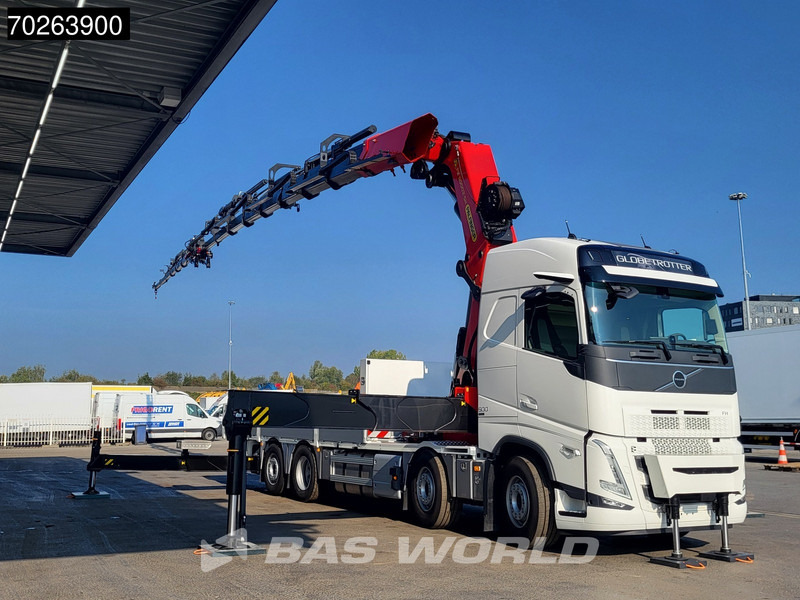 Volvo FH 500 8X2 Palfinger PK110002 SH Crane + Fly-Jib Winch VEB+ Euro 6 - Camião de caixa aberta/ Plataforma, Camião grua: foto 3 Volvo FH 500 8X2 Palfinger PK110002 SH Crane + Fly-Jib Winch VEB+ Euro 6 - Camião de caixa aberta/ Plataforma, Camião grua: foto 3