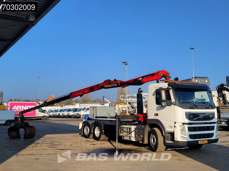 Volvo FM 330 FM 6X2 Palfinger Epsilon Z-Crane VDL Hook Lift+Steering Axle - Camião polibenne, Camião grua: foto 5 Volvo FM 330 FM 6X2 Palfinger Epsilon Z-Crane VDL Hook Lift+Steering Axle - Camião polibenne, Camião grua: foto 5