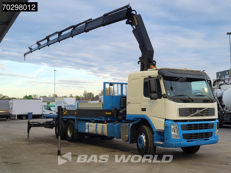 Volvo FM 360 FM 6X2 Palfinger PK29002 Kran crane Manual Sleepercab Airco Euro 4 - Camião de caixa aberta/ Plataforma, Camião grua: foto 3 Volvo FM 360 FM 6X2 Palfinger PK29002 Kran crane Manual Sleepercab Airco Euro 4 - Camião de caixa aberta/ Plataforma, Camião grua: foto 3