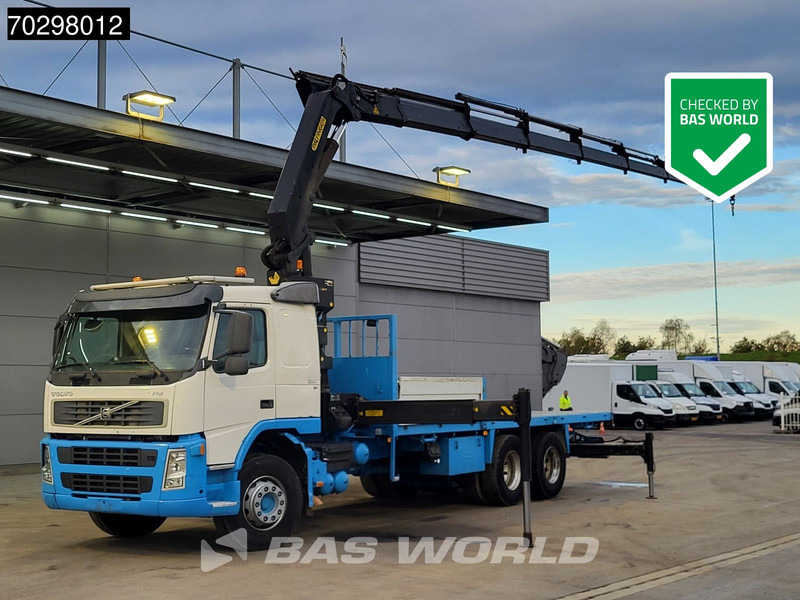Volvo FM 360 FM 6X2 Palfinger PK29002 Kran crane Manual Sleepercab Airco Euro 4 - Camião de caixa aberta/ Plataforma, Camião grua: foto 1 Volvo FM 360 FM 6X2 Palfinger PK29002 Kran crane Manual Sleepercab Airco Euro 4 - Camião de caixa aberta/ Plataforma, Camião grua: foto 1