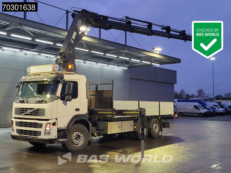 Volvo FM 400 6X2 Hiab 322E-6XS Crane Kran Lift-Axle Automatic Euro 4 - Camião de caixa aberta/ Plataforma, Camião grua: foto 1 Volvo FM 400 6X2 Hiab 322E-6XS Crane Kran Lift-Axle Automatic Euro 4 - Camião de caixa aberta/ Plataforma, Camião grua: foto 1
