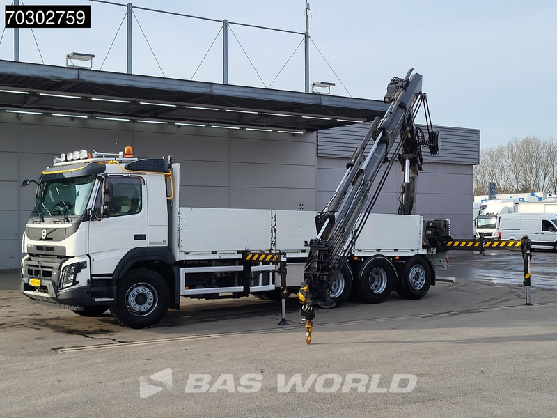Volvo FM 420 FMX 8X4 HIAB 288 E-7 Hipro Crane Remote control Lift+steering axle Euro 6 - Camião de caixa aberta/ Plataforma, Camião grua: foto 5 Volvo FM 420 FMX 8X4 HIAB 288 E-7 Hipro Crane Remote control Lift+steering axle Euro 6 - Camião de caixa aberta/ Plataforma, Camião grua: foto 5