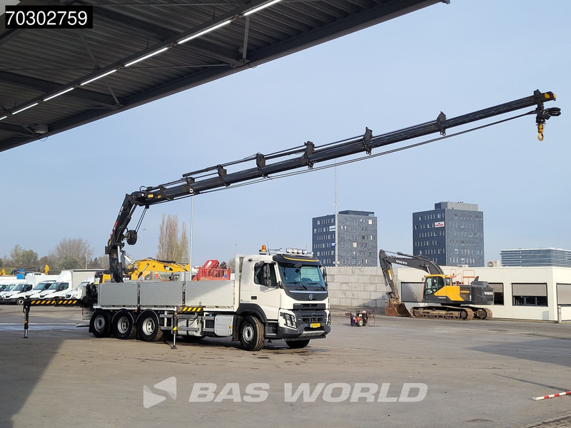 Volvo FM 420 FMX 8X4 HIAB 288 E-7 Hipro Crane Remote control Lift+steering axle Euro 6 - Camião de caixa aberta/ Plataforma, Camião grua: foto 3 Volvo FM 420 FMX 8X4 HIAB 288 E-7 Hipro Crane Remote control Lift+steering axle Euro 6 - Camião de caixa aberta/ Plataforma, Camião grua: foto 3