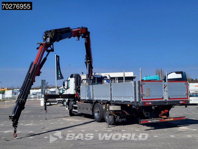 Volvo FM 450 6X2 HMF 3220 Crane Kran Lift-Lenkachse VEB+ Euro 6 - Camião de caixa aberta/ Plataforma, Camião grua: foto 3 Volvo FM 450 6X2 HMF 3220 Crane Kran Lift-Lenkachse VEB+ Euro 6 - Camião de caixa aberta/ Plataforma, Camião grua: foto 3