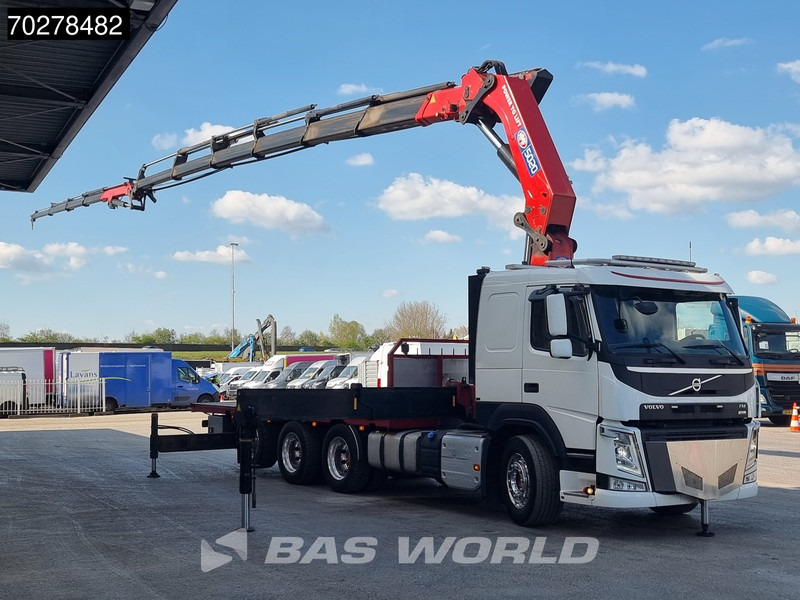 Volvo FM 500 8X4 HMF5020 K6 + Fly Jib Lift+Lenkachse Crane Kran Euro 6 - Camião de caixa aberta/ Plataforma, Camião grua: foto 3 Volvo FM 500 8X4 HMF5020 K6 + Fly Jib Lift+Lenkachse Crane Kran Euro 6 - Camião de caixa aberta/ Plataforma, Camião grua: foto 3