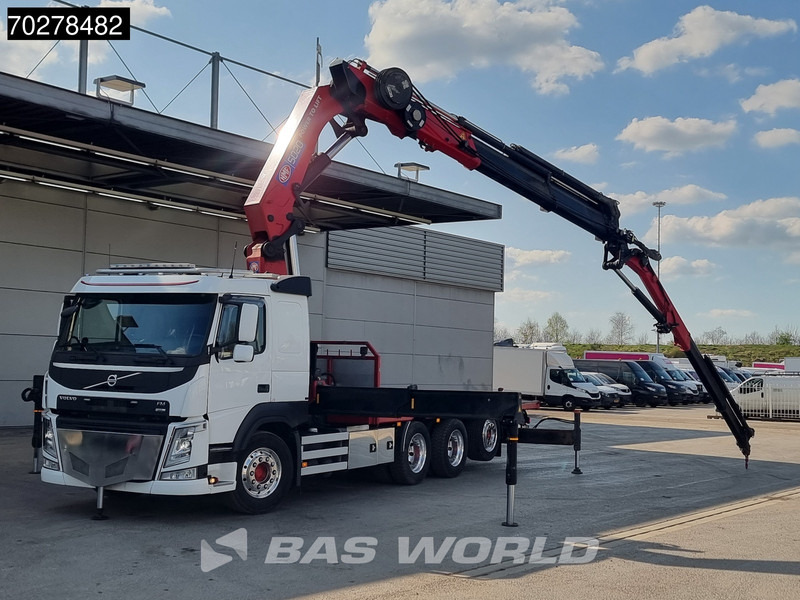 Volvo FM 500 8X4 HMF5020 K6 + Fly Jib Lift+Lenkachse Crane Kran Euro 6 - Camião de caixa aberta/ Plataforma, Camião grua: foto 5 Volvo FM 500 8X4 HMF5020 K6 + Fly Jib Lift+Lenkachse Crane Kran Euro 6 - Camião de caixa aberta/ Plataforma, Camião grua: foto 5