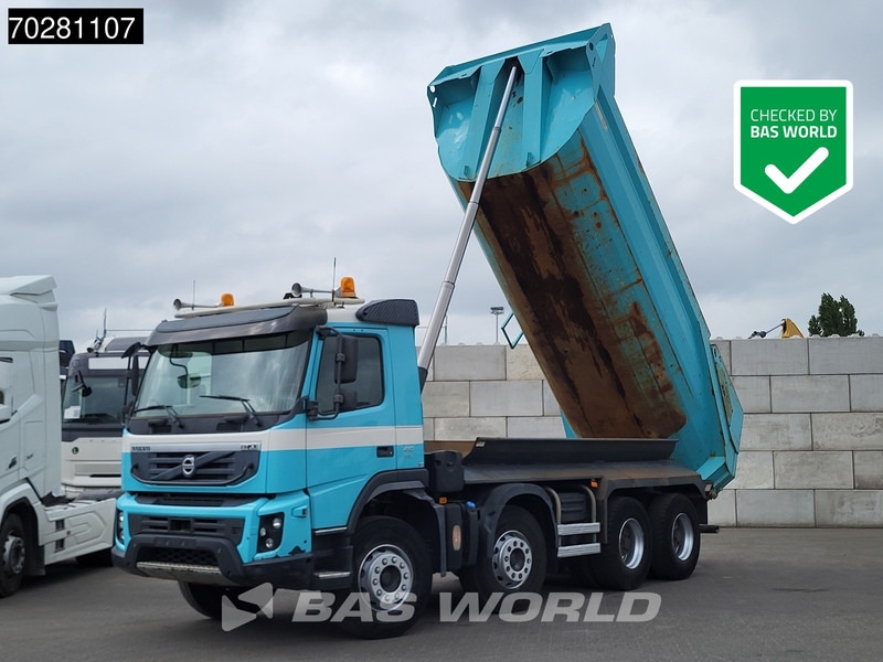 Volvo FMX 410 8X4 15m3 Bennes Marrel Steelsuspension Automatic VEB Euro 5 - Camião basculante: foto 1 Volvo FMX 410 8X4 15m3 Bennes Marrel Steelsuspension Automatic VEB Euro 5 - Camião basculante: foto 1