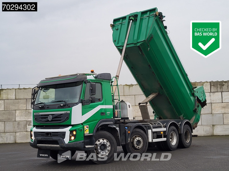 Volvo FMX 420 8X4 20m3 tipper Steelsuspension Automatic Euro 5 - Camião basculante: foto 1 Volvo FMX 420 8X4 20m3 tipper Steelsuspension Automatic Euro 5 - Camião basculante: foto 1
