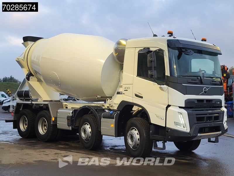 Volvo FMX 430 8X4 New! 10m3 FML Mixer Steelsuspension Automatic LED Euro 6 - Camião betoneira: foto 3 Volvo FMX 430 8X4 New! 10m3 FML Mixer Steelsuspension Automatic LED Euro 6 - Camião betoneira: foto 3