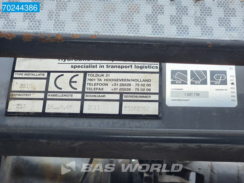 Camião polibenne, Camião grua Volvo FMX 460 6X6 X-Track HMF1643-Z2 kran Crane Big-Axle Lenkachse Euro 5: foto 13