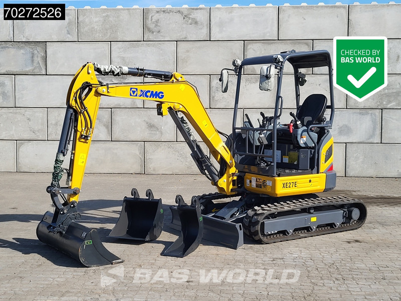 XCMG XE27 E 3 BUCKETS - KUBOTA ENGINE - Mini escavadeira: foto 1 XCMG XE27 E 3 BUCKETS - KUBOTA ENGINE - Mini escavadeira: foto 1