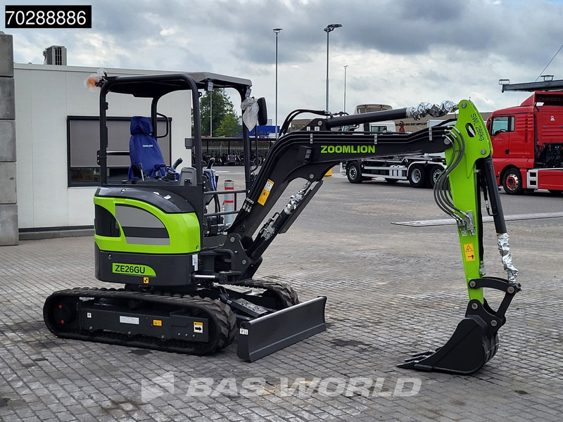 Mini escavadeira novo Zoomlion ZE26 GU: foto 7