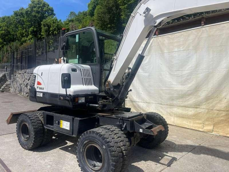 Bobcat E55W - Escavadeira de rodas: foto 5 Bobcat E55W - Escavadeira de rodas: foto 5