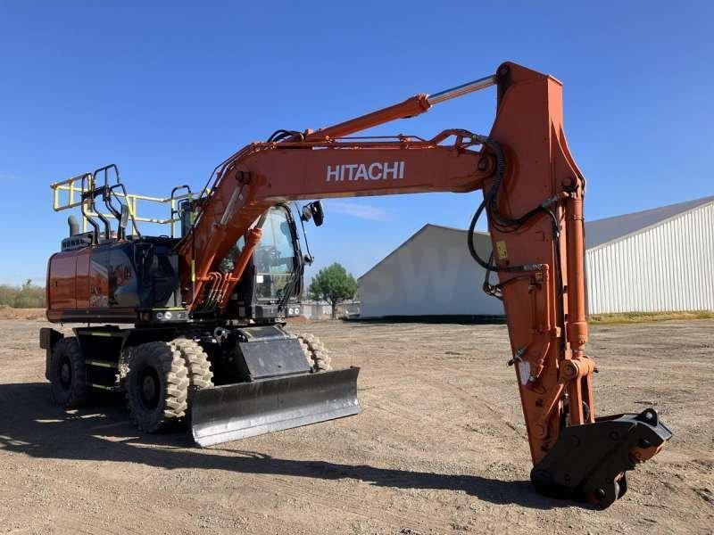 Hitachi ZX180W-7 - Escavadeira de rodas: foto 2 Hitachi ZX180W-7 - Escavadeira de rodas: foto 2